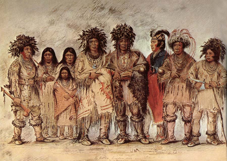 George Catlin Indian Tropp